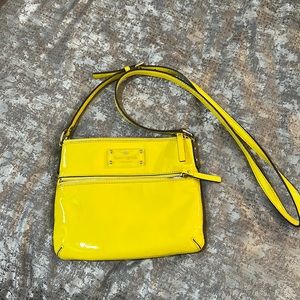 Yellow Kate Spade Crossbody Bag
